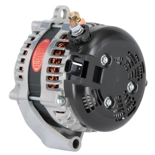 Alt Powermaster GM Denso Polished 245A 6 Grv OE