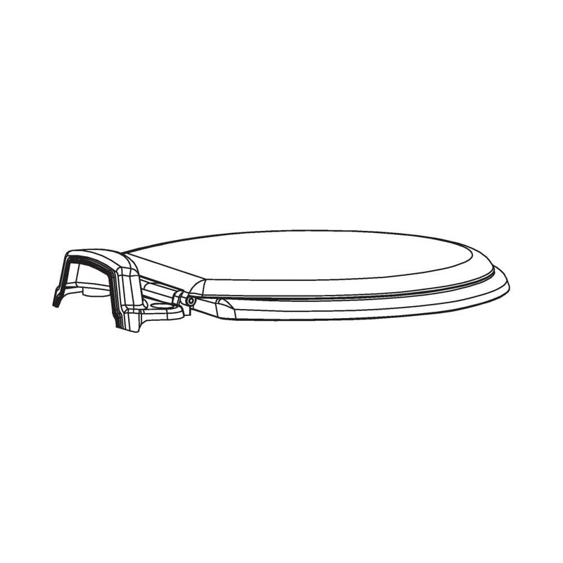 Dometic Slow-close Seat for 310 Toilet, Bone