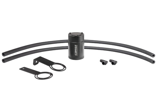 Performance Corsa 1/2in Universal 3 oz Aluminum Oil Catch Can with Mounting Brackets (CC0016)