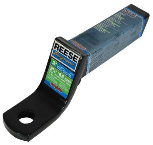 Ball Mount Reese 1" Hitch Ball Hole Size, 2", 9" Long Blk Class Iii/Iv