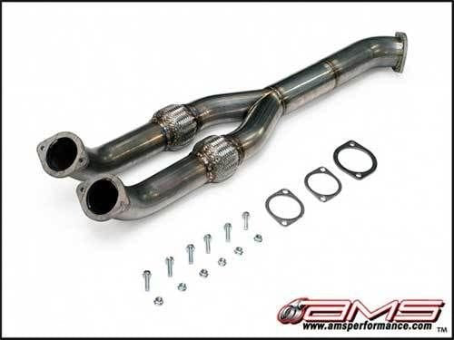 90mm Race ALPHA GT-R Midpipe/Y-Pipe Non-Rresonated 90mm Exit