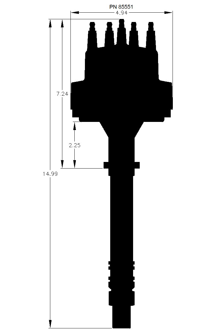 Pro-Billet MSD Distributor 85551