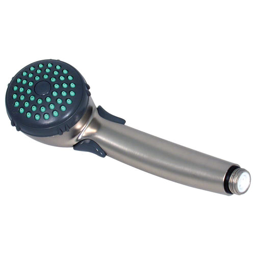 Valterra Phoenix Faucets PF276036 Single-Function Handheld Shower Head with Trickle Shut-Off - Brushed Nickel