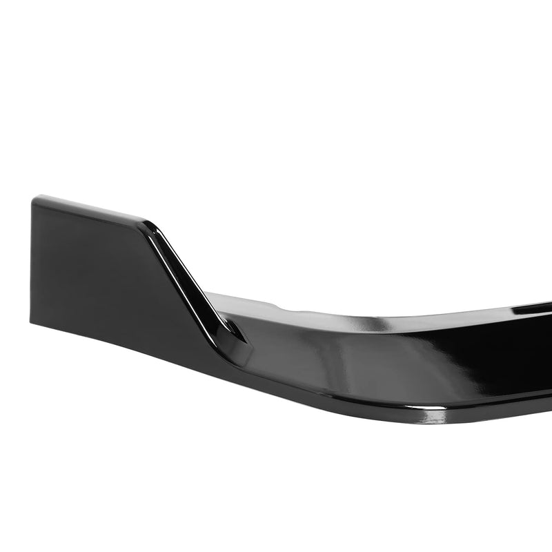 Front Bumper Lip Spec-D Tuning Glossy Black Compatible with Honda Odyssey 2018