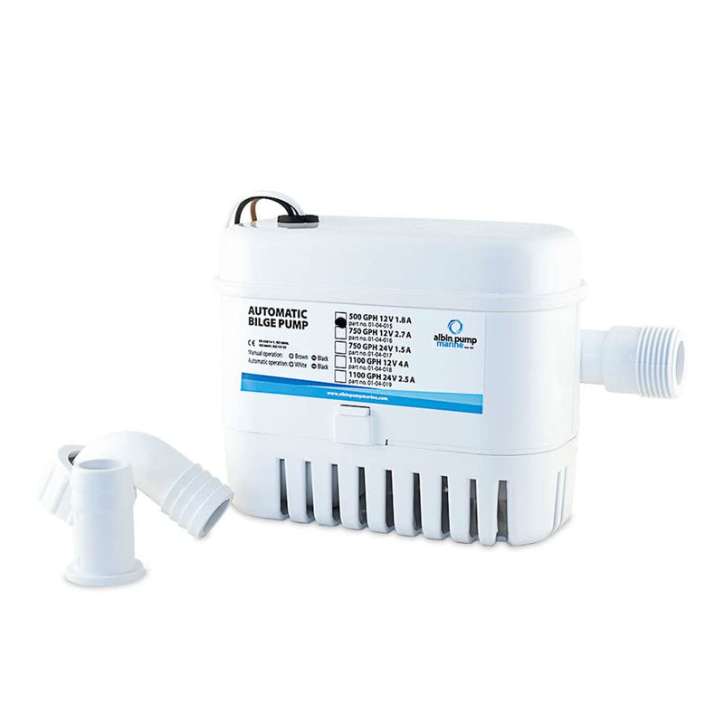 500 GPH Automatic Bilge Pump 12V