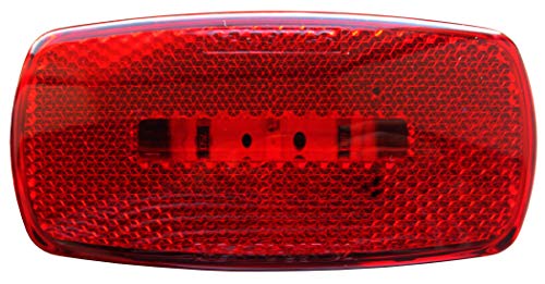 Red LED Optronics Marker/Clearance Light MCL0032RBBP