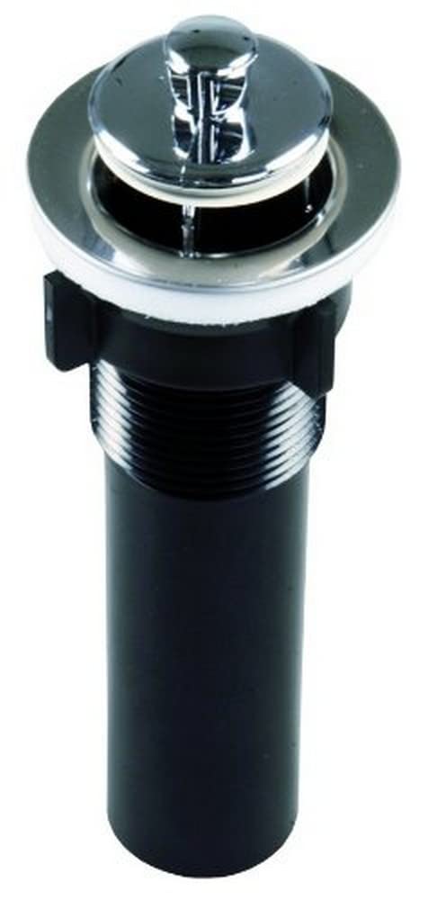 Sink Strainer JR Products 95255 with Pop-Up Stopper - Chrome 1-1/4 Inch x 5 Inch