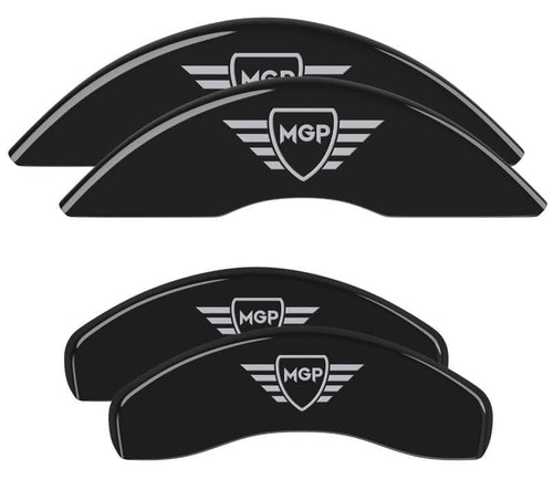 Front and Rear MGP Brake Caliper Covers for 2023 Lexus RX350h Logo, Custom Fit