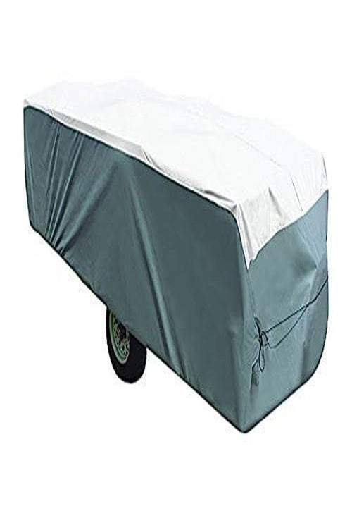 ADCO Pop Up Trailer SFS Aqua Shed Cover - 14'1" to 16', Gray 12294