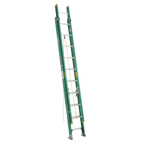 20-Foot Werner D5920-2 Extension-ladders, Green