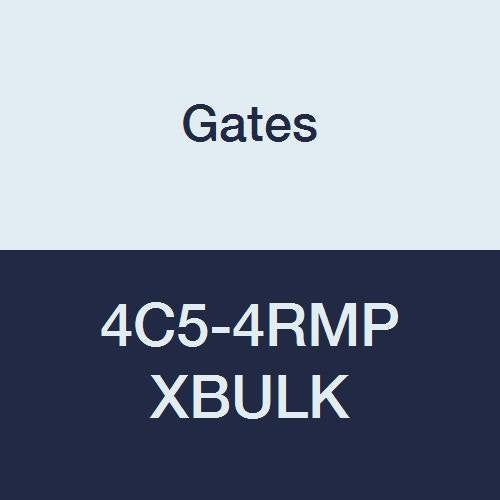 4C5-4RMP Gates XBULK Field Attachable for C5C, C5D and C5M Hose, Male Pipe NPTF, 30 Cone Seat, Steel, 3/16" ID (Pack of 500)