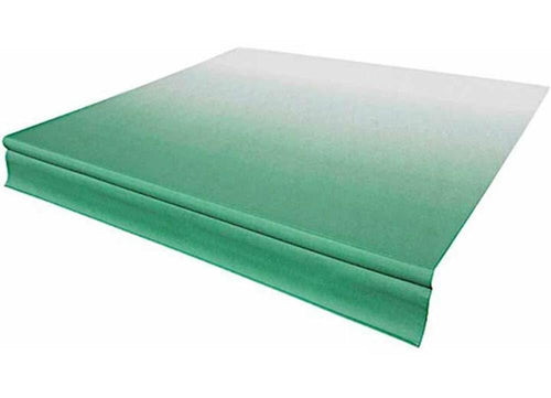 Solera Heavy-Duty Universal Fit Vinyl RV Patio Awning Replacement Fabric Green Fade 10' Awning (9'4" Fabric)