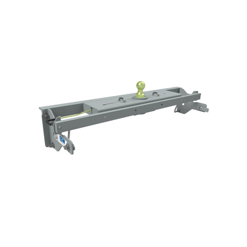 B&W Trailer Hitches Gooseneck Turnoverball Hitch - GNRK1019 - Compatible with 2019-2026 Chevrolet/GMC 1500 Trucks - Excludes EV's and Trucks with CarbonPro Bed