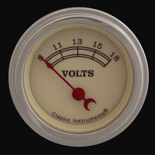 Vintage Classic Instruments VT30SLC 2-1/8" Volt Gauge