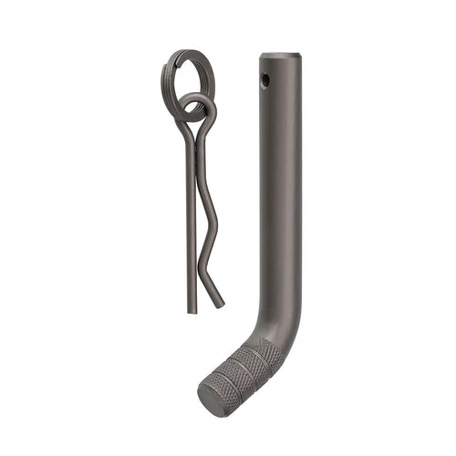 Tactical Reese Towpower Pin and Clip 5/8 Knurl Matte Black, Pewter
