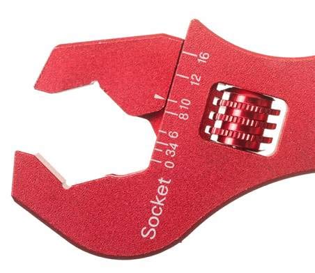 Redhorse Performance Red Horse 5316-3 Adjustable Wrench (Red), 1 Pack