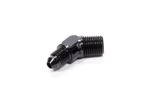 Size (-4) Fragola 482344-BL Black x 1/4" MPT 45° Adapter Fitting