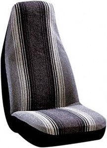 Saddleman Automotive Innovations 08452-01 Spectra Classic Black Seat Cover - Pack of 2