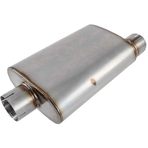 Pypes Performance Exhaust MVS16: Muffler Street Pro Series 14 in 3 in Offset/Offset