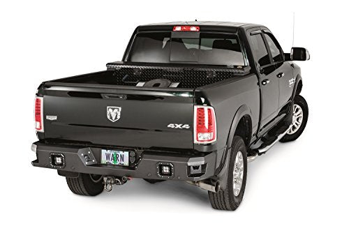 Ascent WARN 96445 Rear Bumper: Dodge Ram 2500, 3500-2014-2016
