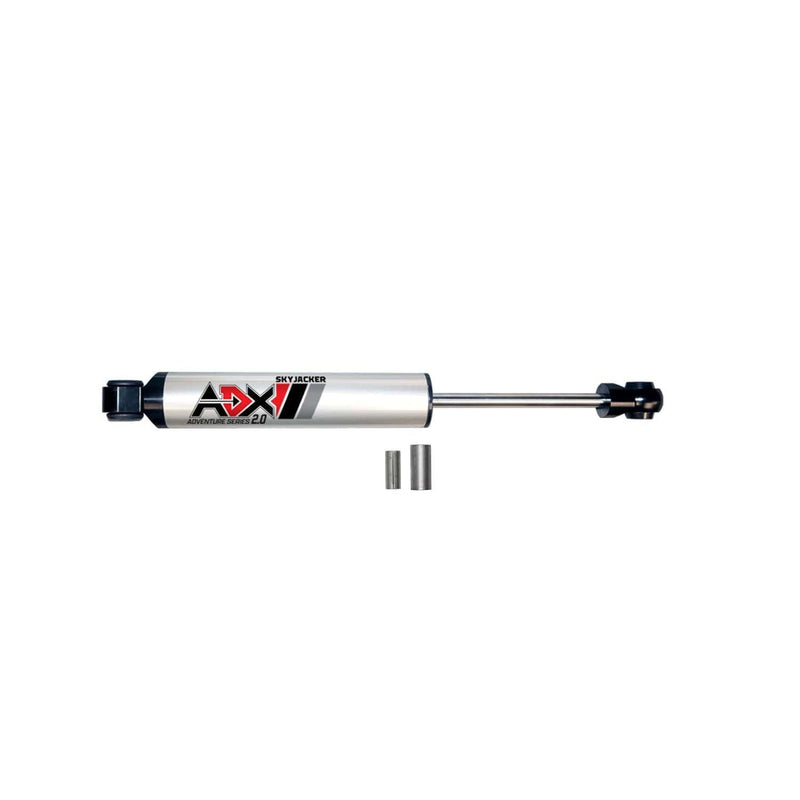Skyjacker ADX 2.0 Steering Stabilizer, Aluminum, Polished, Jeep Gladiator JT/Wrangler JL 2018-25, Each