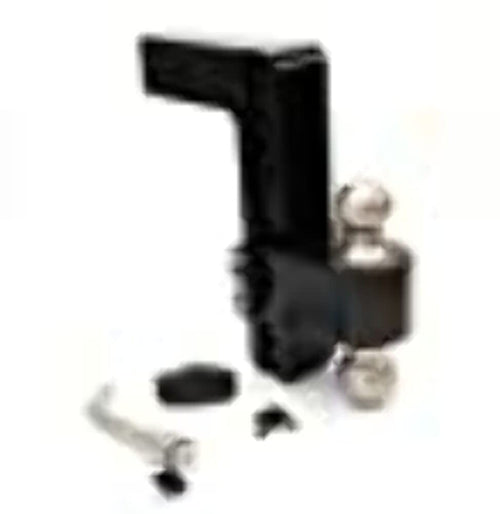 Drop Hitch Receiver Weigh Safe LTB10-2.5-KA-CER-BLA: 2.5 Inches Adjustable