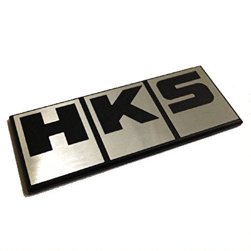 Silver HKS Block Logo Emblem 51003-AK027