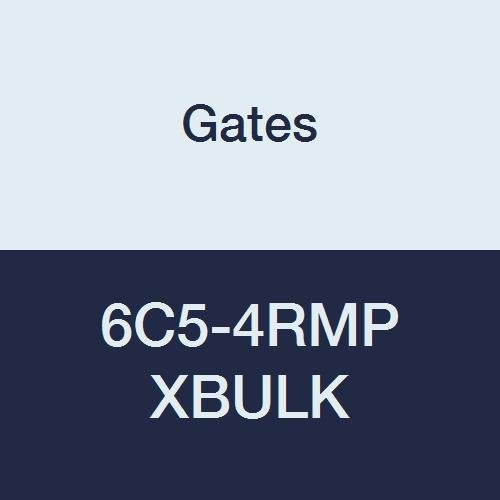 Gates XBULK 6C5-4RMP Field Attachable for C5C, C5D and C5M Hose, Male Pipe NPTF, 30 Cone Seat, Steel, 5/16" ID (Pack of 175)