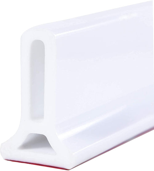 Collapsible Shower Water Dam (96Inch) Shower Barrier and Water Stopper Retention System Keeps Water Inside Threshold Suitable for Bathroom and Kitchen