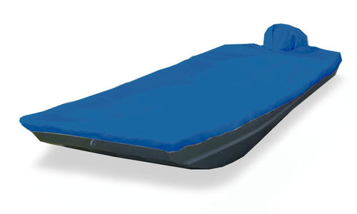Taylor Made Products Semi-Custom Trailerite Boat Cover for Jon Boats with Outboard Motor - Includes Motor Hood, Multiple Sizes and Colors