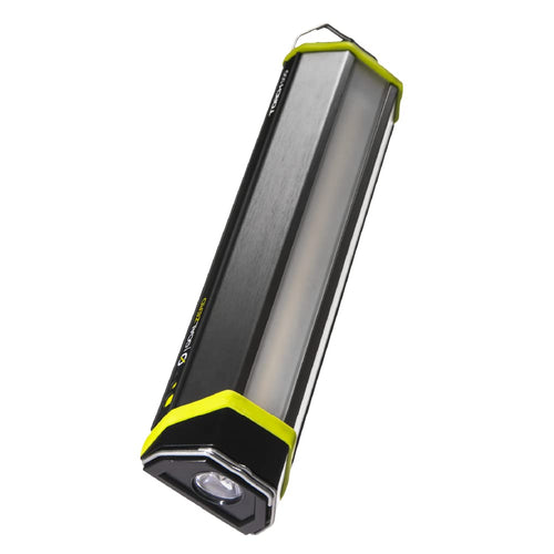 500 Lumen Goal Zero Torch Light, Multi-Use Weatherproof LED Flashlight and Solar Lantern – Portable Rechargeable Spotlight and Floodlight with Built-In Solar Panel