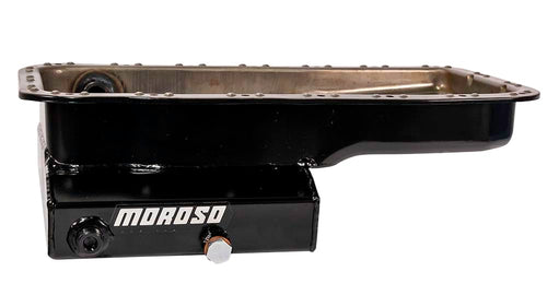 Honda B-Series Engine Moroso 20910 Steel Oil Pan, Road Race Baffled
