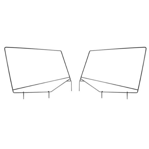 Door Skin Frame Kit Rugged Ridge for Jeep Wrangler YJ | Steel, Black | 13701.80 | Fits 1987-1995 Jeep Wrangler YJ