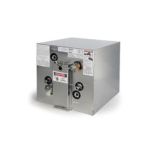 6 Gal Camco Wh, 240v (l1&l2 Wiring) Front Heat Exch,fr/back Mount