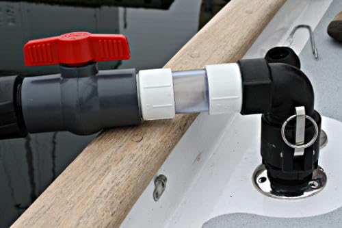 1-1/2-Inch Sealand Nozall Pumpout Adapter,Black