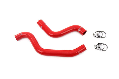 High Temp HPS Reinforced Silicone Red Radiator Coolant Hose Kit, 57-2141R-RED