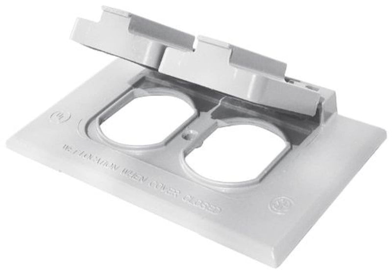 White Diamond Group 52499 Weather Proof Cover Standard Receptacle