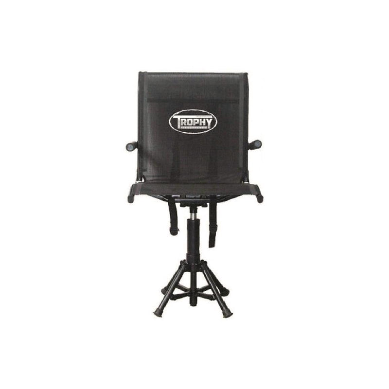 Trophy Swivel Chair Trophy Treestands, Solid Black, TA943