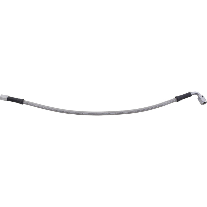 Flexline -3 Hose 16" OAL to -3 Female 90 Degree