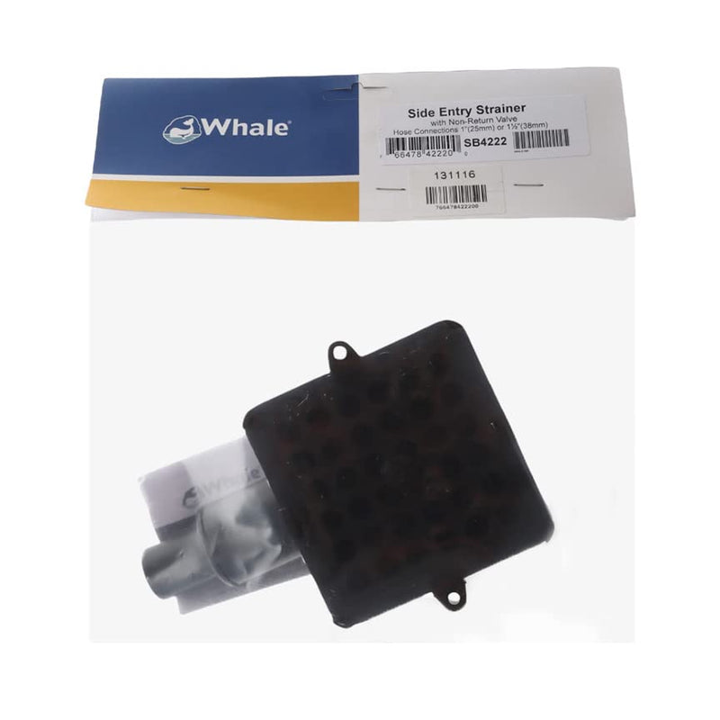 WHALE SIDE STRAINER WATER SYSTEMS WITH NON-RETURN
