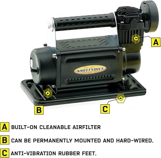 AIR COMPRESSOR SmittyBilt 2.54CFM - SB2780