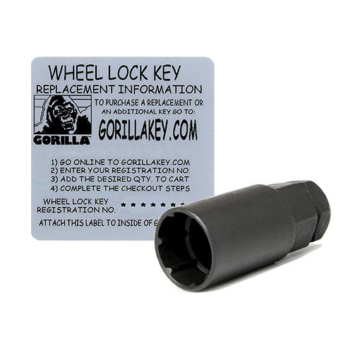 Gorilla Automotive "The System" Duplex Acorn Wheel Locks 76604N (14mm x 2.00 Thread Size) - For 6 Lug Wheels