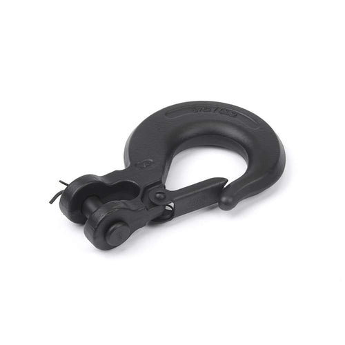 Service Kit WARN 98389 - Winch Clevis Hook with Latch: Black, 16,500 lbs.