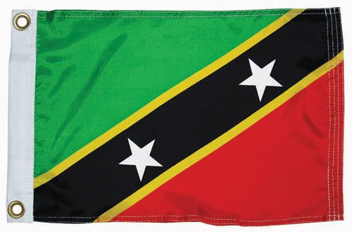 12" x 18" St. Kitts Flag