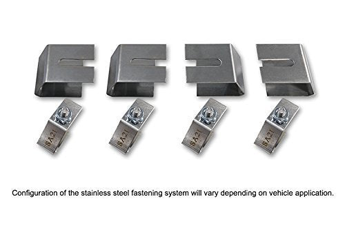 MGP 54006SMGPBK Caliper Covers Black Powder Coat Finish Engraved Front/Rear, (Set of 4)