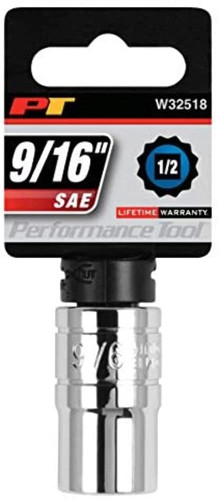 W32518 Performance Tool 9/16-Inch 12pt Socket