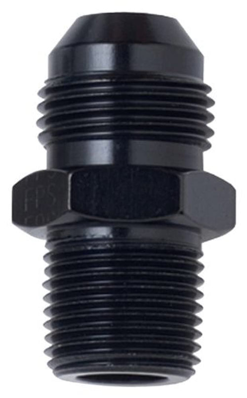 Size (-4) Fragola 481644-BL Black x 3/8" MPT Straight Adapter Fitting