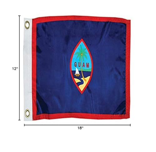 12" x 18" Guam Flag Taylor Made