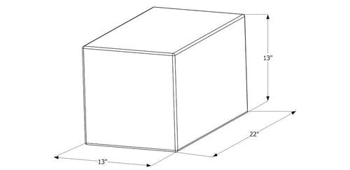 Fresh Water Tank ICON 12458 with 1/2" FTP and 1-1/4" Filler WT2458-65" x 22" x 9", 51 Gallon