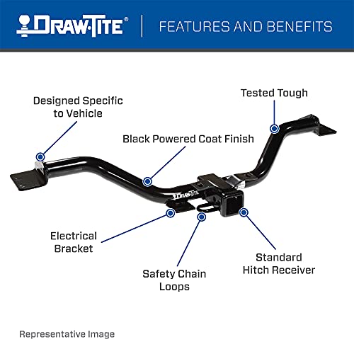 Black Draw-Tite 75151 Max-Frame Receiver